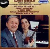 Szokolay/Violin Cto/Solo Son For Violin