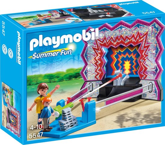 Playmobil Summer Fun Stand de Chamboule-tout