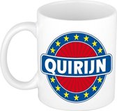 Quirijn naam koffie mok / beker 300 ml  - namen mokken