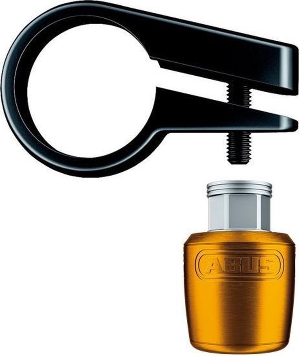 Abus Nutfix Anti-diefstal Zadelpenklem 28,6 Mm Oranje