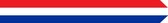 Wimpel Nederland rood-wit-blauw 25 x 300cm