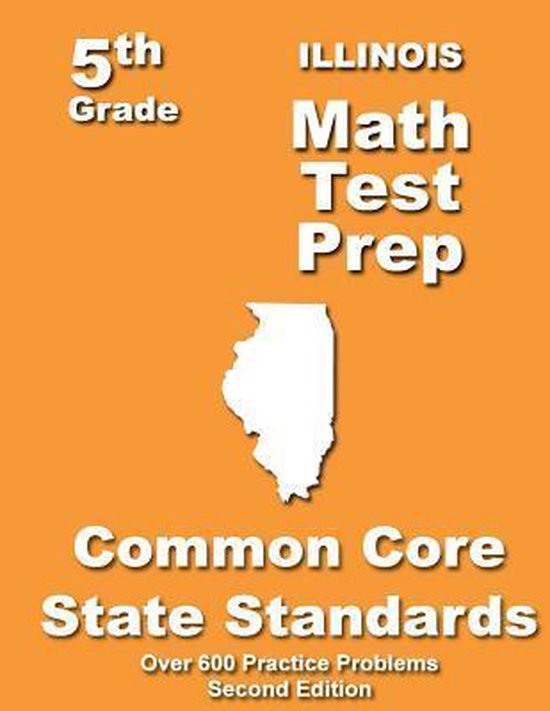 Illinois 5th Grade Math Test Prep - cover