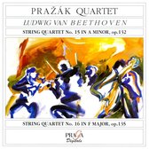Beethoven: String Quartets no 15 and 16 / Prazak Quartet