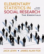 Elementary Statistics for Social Research