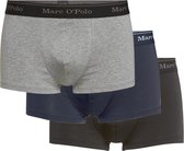 Marc O'Polo Basic Heren Short Ondermode - 3-pack - Zwart/Grijs/Navy - Maat XXL