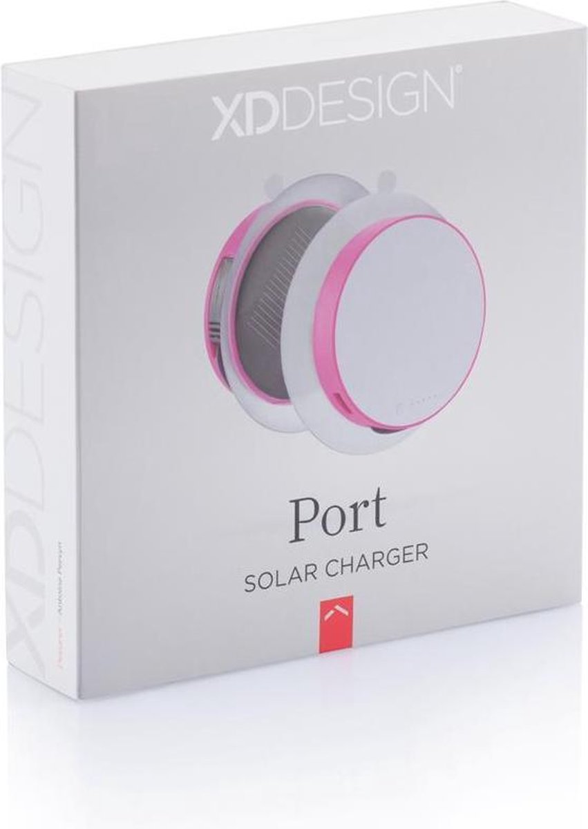 XD Design - Chargeur solaire pour fenêtre de Porto - Rose | bol.com