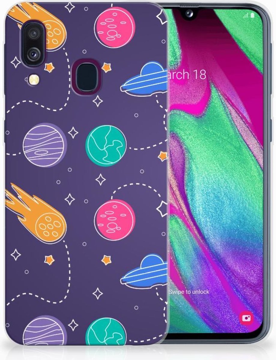 Samsung Galaxy A40 Silicone Back Cover Space