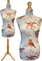 Birds paspop met licht bruine sparkling driepoot  36/38