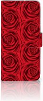 Motorola Moto G7 Power  Hoesje Bookcase Red Roses