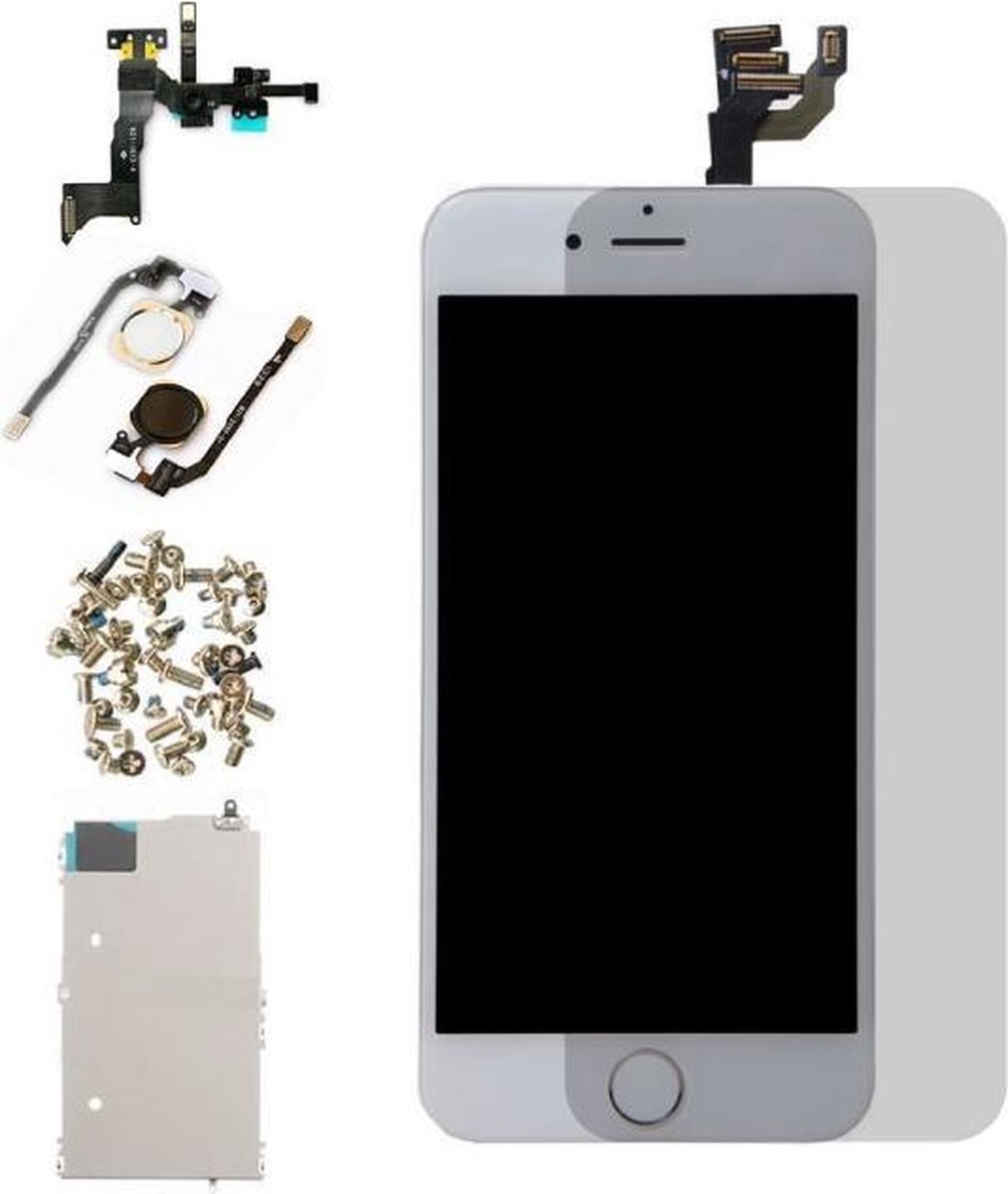 Voor Apple iPhone 6 4.7" - AAA+ Voorgemonteerd LCD scherm Wit & Screen Guard