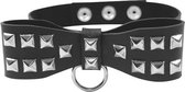S&M - Studded Bow Tie halsband - halsband
