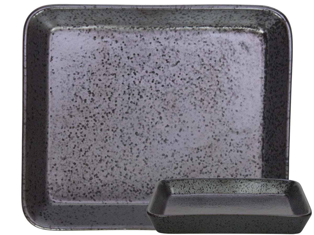 Gusta Table Tales Asia serveerplateau zwart