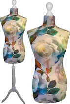 Prima paspop met witte sparkling driepoot  40/42