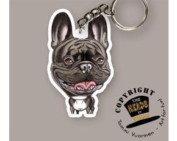 Sleutelhanger Hond Franse Bulldog