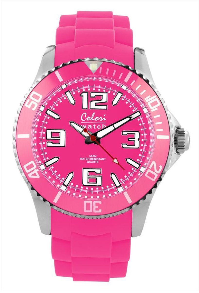 Colori 5-COL057 - Horloge - Roze - 40 mm