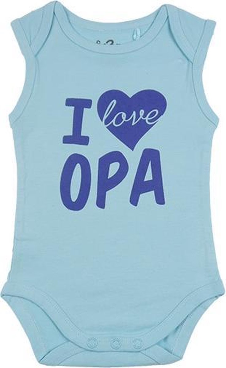Fun2Wear Romper love opa Petit Four maat 62
