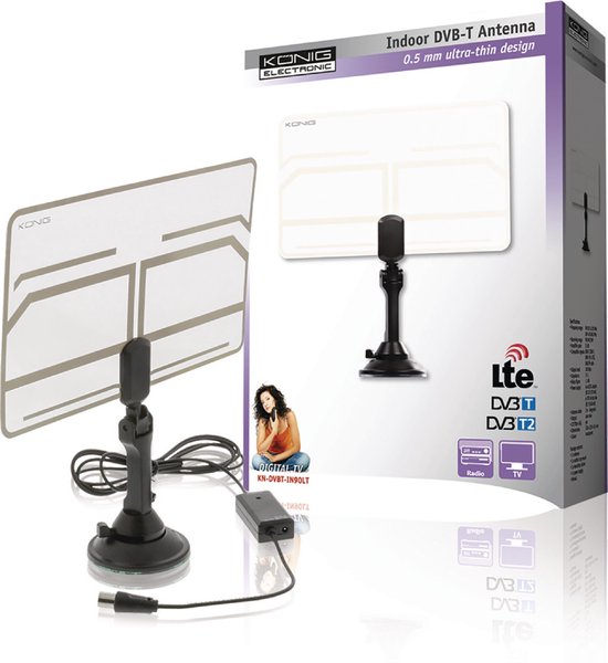 Amplificateur de mât d'antenne TV 1e 1s FM BIII DAB UHF modèle Televes 535640