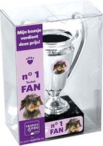 teckel trofee voor mijn baasje