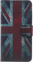 UK vlag case hoesje wallet LG Leon
