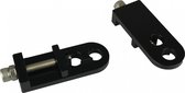 VWP Kettingspanner BMX CNC alu voor 3/8as black (P/2)