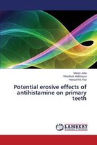 Potential erosive effects of antihistamine on primary teeth