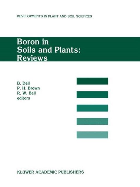 Developments in Plant and Soil Sciences Boron in Soils and Plants