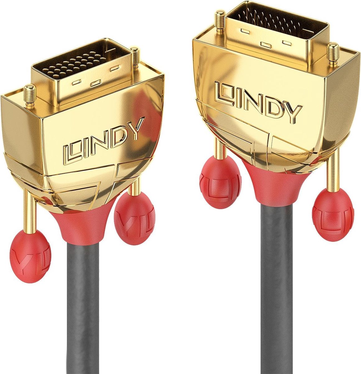 Lindy DVI-D Dual Link Kabel Gold Line 15m