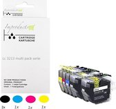 Improducts® Inkt cartridges - Alternatief Brother LC3213/ LC-3213 / 3213 set + zwart