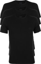 Hugo Boss Shirts Cotton Crewneck 3-pack Heren - Zwart - L