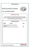 North Carolina Criminal Law and Procedure