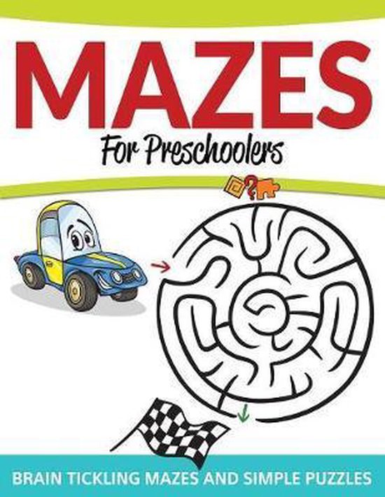 Mazes For Preschoolers - cover