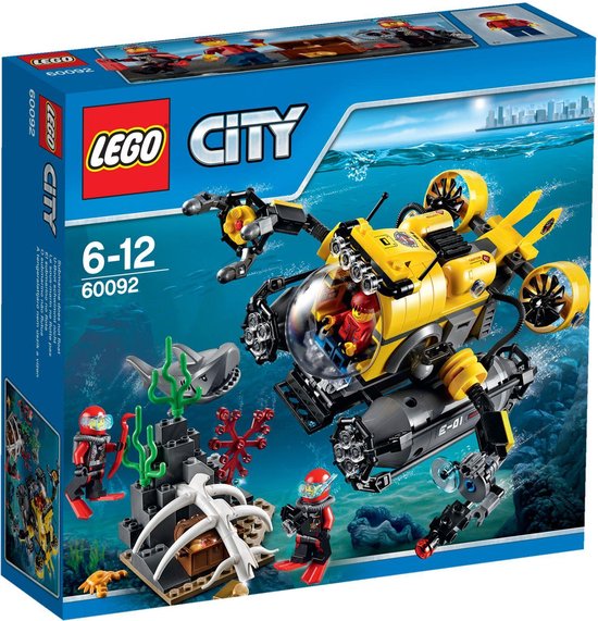 LEGO City Diepzee Duikboot - 60092 |