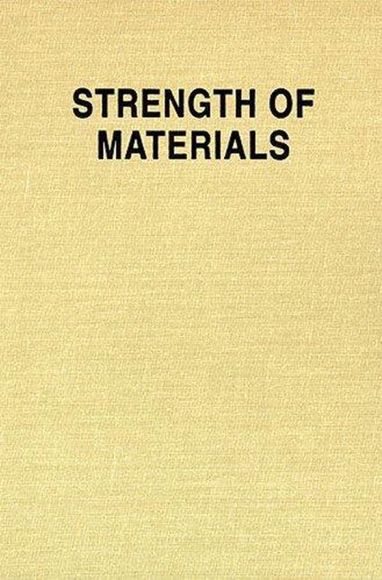 Strength Of Materials Pt 1 & 2 9780898746211 Stephen P. Timoshenko