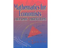 Omslag van Mathematics for Economists