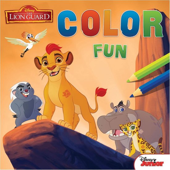 Afbeelding van het spel Deltas Disney Color Fun The Lion Guard