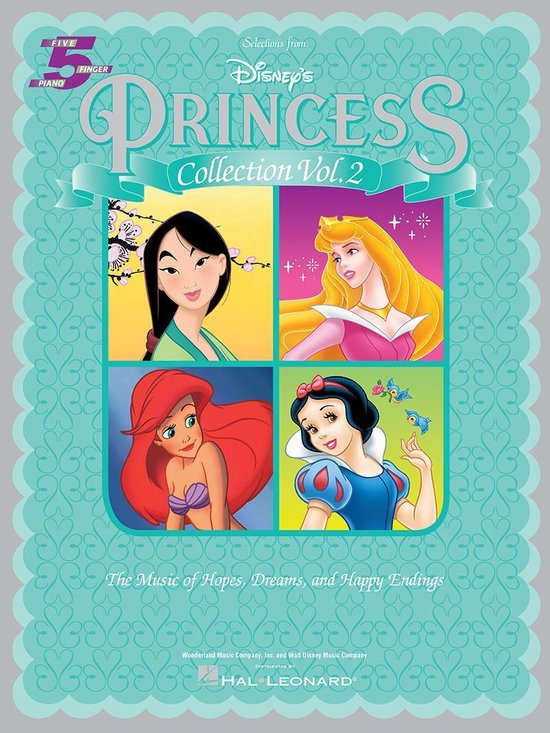 Selections from Disney's Princess Collection Vol. 2 (Songboo ... - cover