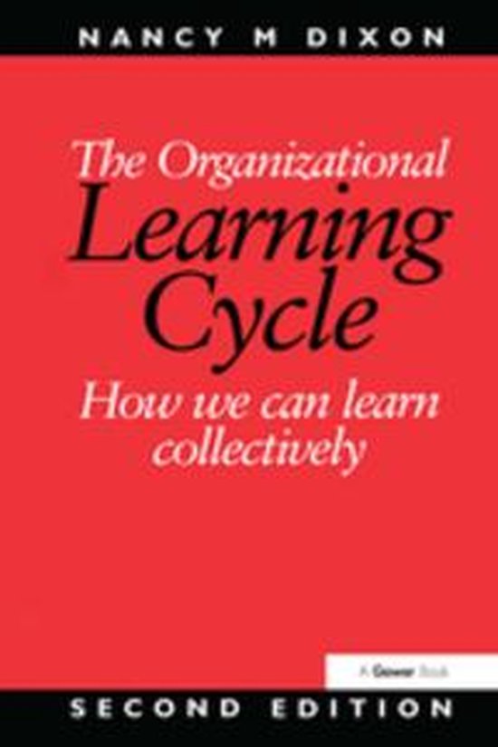 The Organizational Learning Cycle - cover