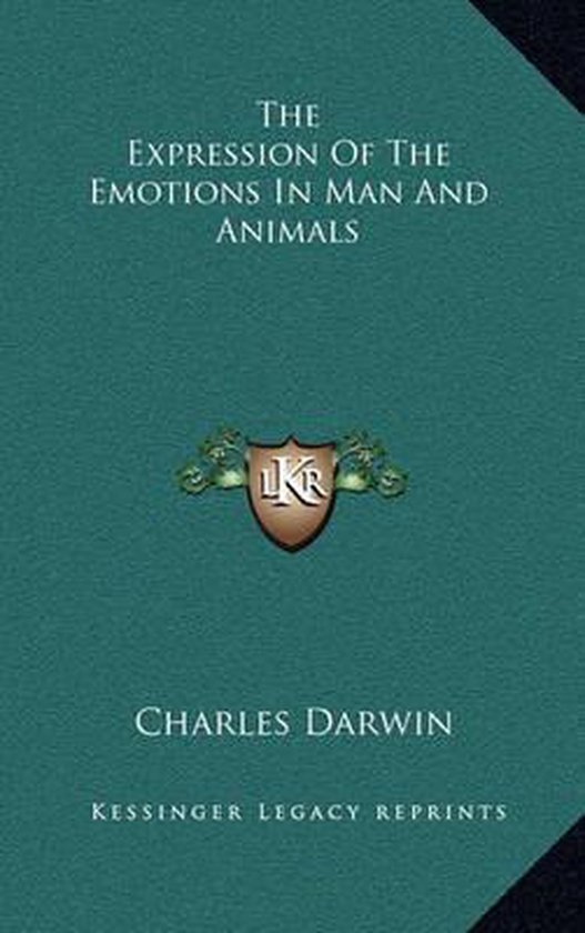 The Expression of the Emotions in Man and Animals - cover