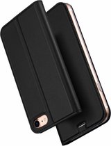 Dux Ducis Slim Softcase Booktype iPhone SE (2020) / 8 / 7 hoesje - Zwart