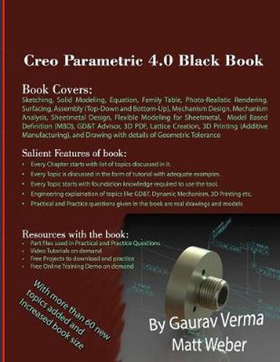 Creo Parametric 4.0 Black Book - cover