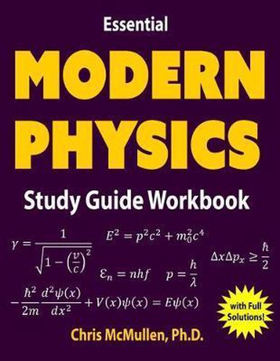 Essential Modern Physics Study Guide Workbook - cover