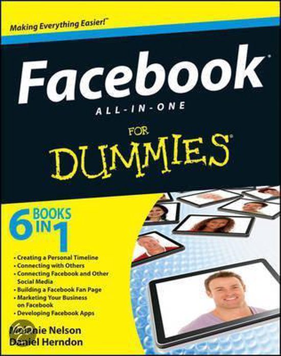 Facebook All-In-One For Dummies - cover
