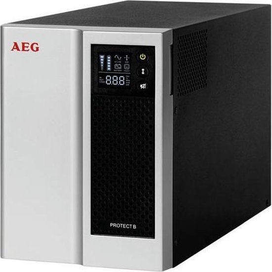 wildernis ontmoeten Refrein AEG Protect NAS Line-Interactive 500VA 4AC outlet(s) Zwart, Zilver UPS | bol .com