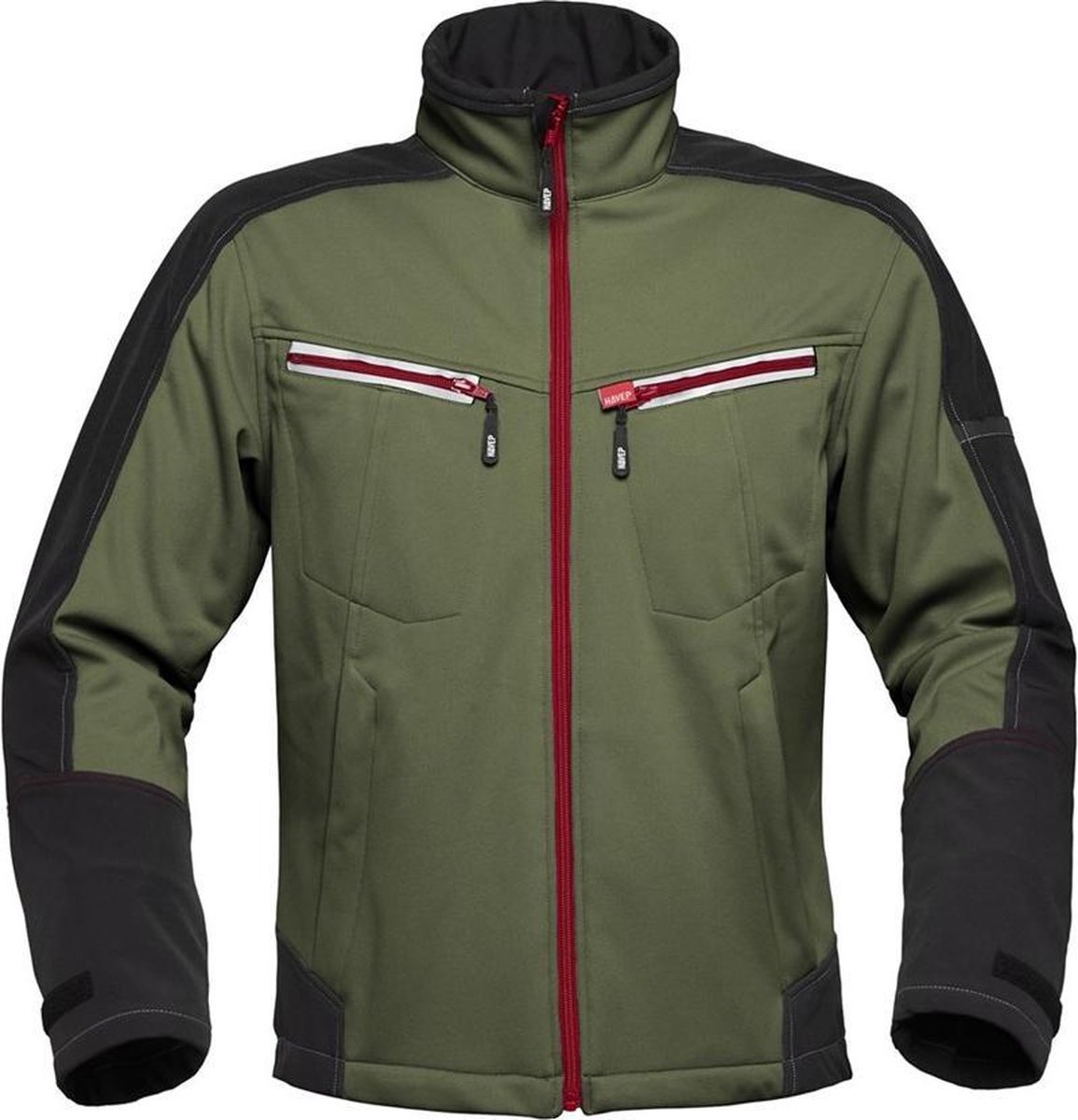 HAVEP Softshell - Attitude - 40145 - Bosbouwgroen/Antraciet - maat M