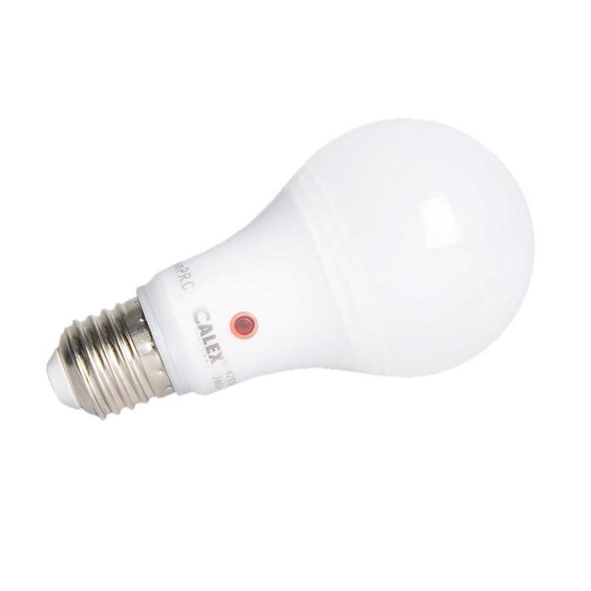 mat huis gemiddelde CALEX - LED Lamp - Sensor A60 - E27 Fitting - 8W - Warm Wit 3000K - Mat Wit  | bol.com