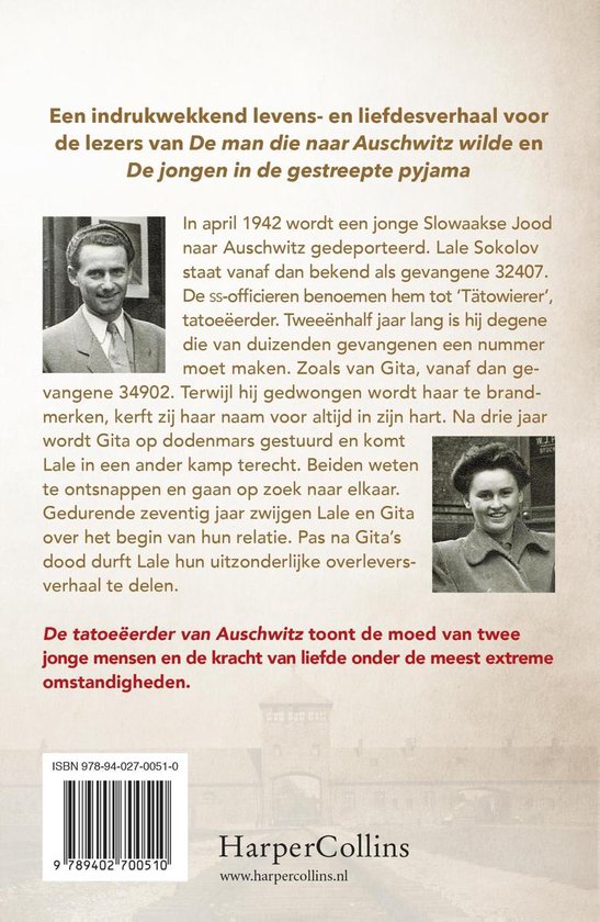 De tatoeëerder van Auschwitz