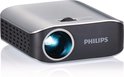 Philips PicoPix 2055 - Mini beamer/projector - WVGA - 55 ANSI-lumen - Zilver