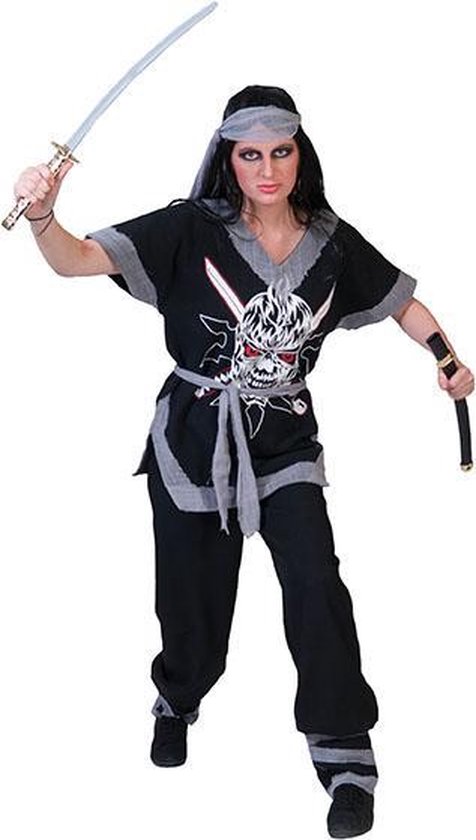 Ninja & Samurai Kostuum | Shakumi Ninja | Vrouw | Maat 40-42 | Carnaval  kostuum |... | bol.com