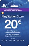 PlayStation Network Voucher Card 20,- Belgie PS3 + PS Vita + PSN