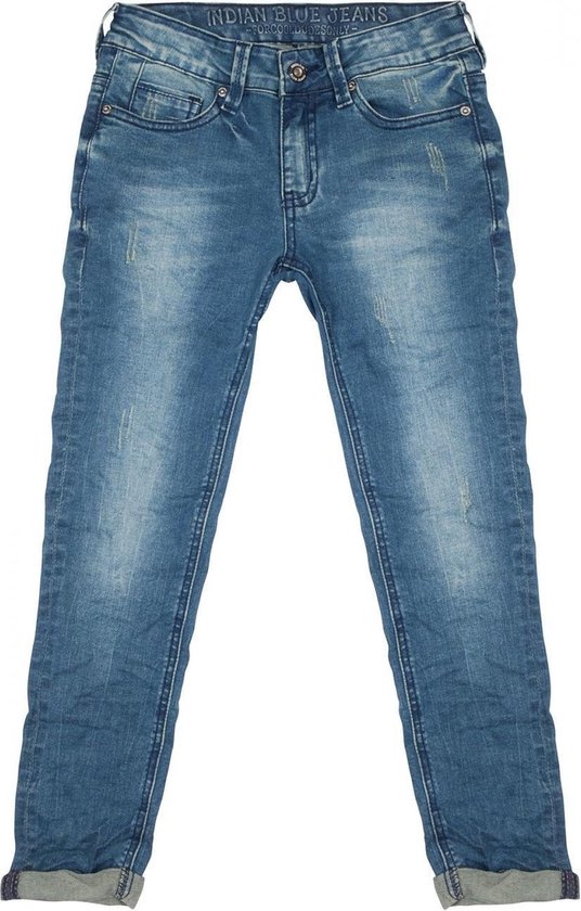 Indian Blue Jeans BLUE DANN SLIM FIT mannen - denim - 140 | bol.com